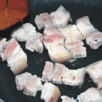 春笋烧肉的做法图解4