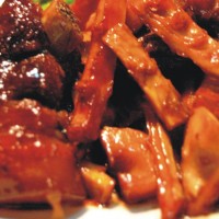春笋烧肉的做法图解7
