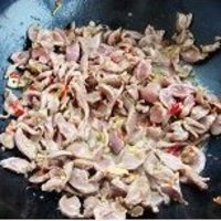 剁椒辣炒鸡胗 的做法图解4