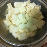 麻婆豆腐的做法图解1