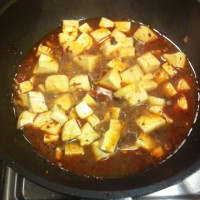 麻婆豆腐的做法图解4
