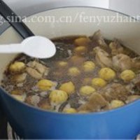 秋冬季最应景的经典滋补菜肴——栗子炖鸡的做法图解10
