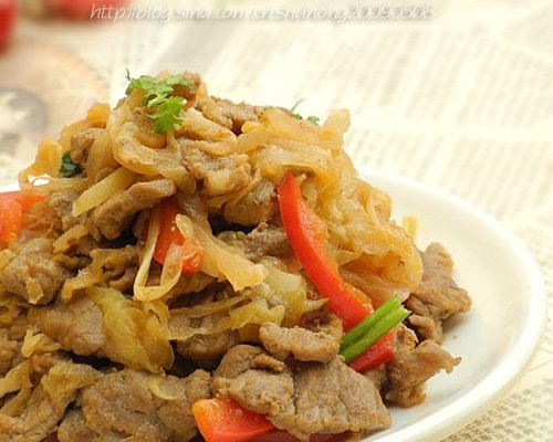 酸菜牛肉的做法