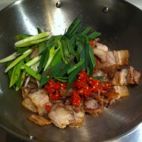 经典菜回锅肉的贵州做法——糟辣回锅肉的做法图解8