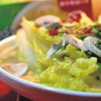 暖汁蔬菜——上汤娃娃菜的做法图解4