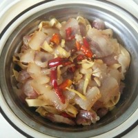 猫咪之家腊肉香肠蒸千张的做法图解13