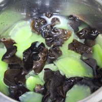 青笋拌木耳的做法图解4