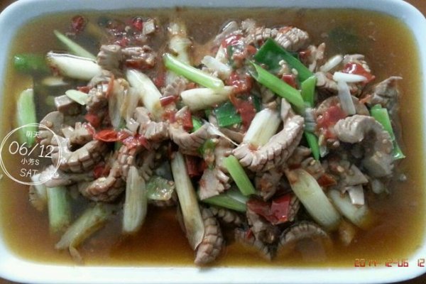 炒腰花(川菜,爆炒腰花)的做法