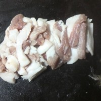 蒜薹炒肉的做法图解3