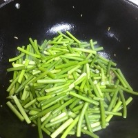 蒜薹炒肉的做法图解9