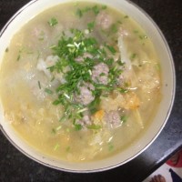 肉丸粉丝汤(含肉丸子做法)的做法图解6