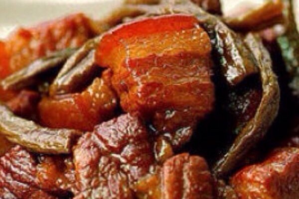 东北经典美味炖菜【干豆角红烧肉】的做法