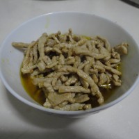 榨菜三丝卷饼——乌江榨菜的做法图解2