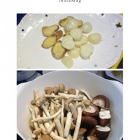 无肉不欢~香味扑鼻的~双菇五花肉的做法图解1