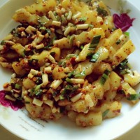 傣味洋芋的做法图解3