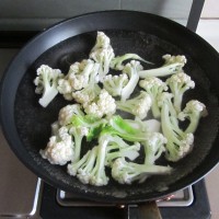豉香花菜 的做法图解2