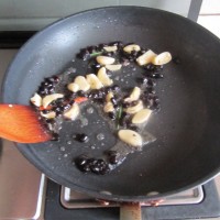 豉香花菜 的做法图解3