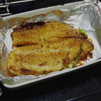 煎烤鲷鱼柳(罗非鱼柳)的做法图解5