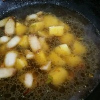 角瓜炖土豆的做法图解3