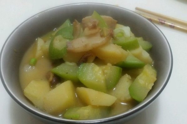 角瓜炖土豆的做法