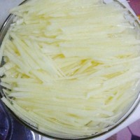 醋溜土豆丝儿 超级简单版!的做法图解1