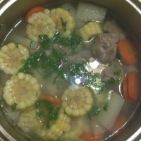排骨山药养生汤的做法图解6