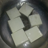 肉末榨菜盖豆腐—乌江榨菜的做法图解5