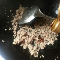 肉末榨菜盖豆腐—乌江榨菜的做法图解7