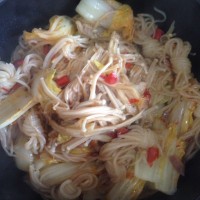 水煮肥肠鸭血嫩豆腐—冬季暖身的做法图解5