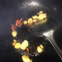 秘制清炒散花菜的做法图解4