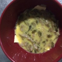 榨菜炒鸡蛋---别名榨菜芝士炒鸡蛋的做法图解4