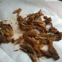 豆豉鲮鱼油麦菜的做法图解2