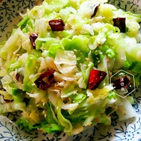虾拌菜的做法图解6