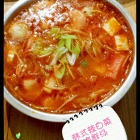 韩式辣白菜海鲜汤的做法图解5