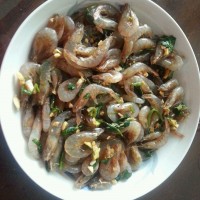 生拌虾的做法图解4