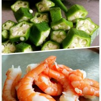 宝宝最爱 秋葵腰果炒虾仁的做法图解3