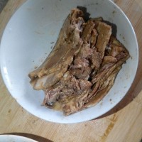 荷叶饼夹肉的做法图解11