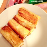 香蕉芝士土司卷的做法图解6