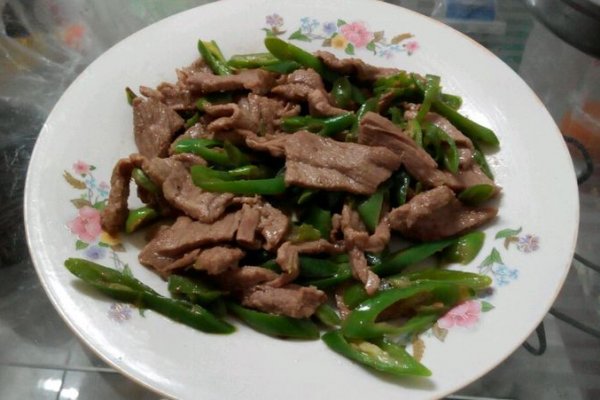 杭椒牛柳的做法