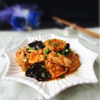 家常鸡柳豆腐---冬季暖身的做法图解14