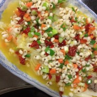 薏米扒娃娃菜的做法图解3