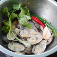 辣炒花蛤的做法图解1