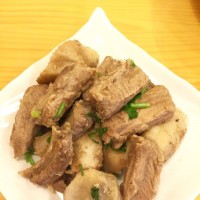 芋头烧排骨的做法图解7