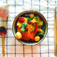 柴锅豆腐与鹌鹑蛋的做法图解5