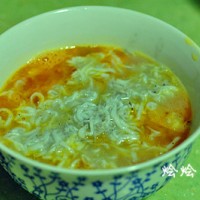银鱼煎蛋的做法图解4