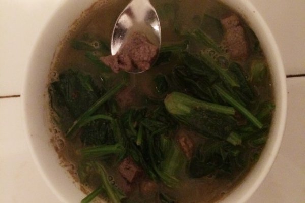 养颜猪肝菠菜汤的做法