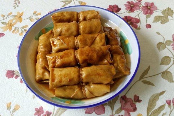 红烧百叶包的做法