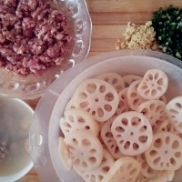海鲜藕盒子的做法图解3