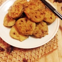 海鲜藕盒子的做法图解9
