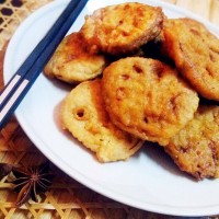 海鲜藕盒子的做法图解10